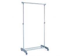 Zeller 17150 Penderie Roulante, 83 x 43 x 93,5 / 170 cm