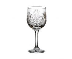 Lot de aljulia 0210 en Cristal Verre à vin Lot de 6 â 240 ml/227 g