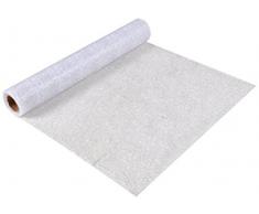 Viphome 6CHT016BC Chemin de Table Maille Blanc 30 x 500 cm