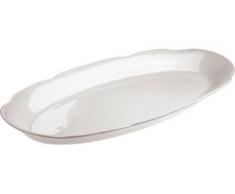Revol 5707 Plat de Service pour Poisson Porcelaine Blanc 57 x 26 x 5,5 cm