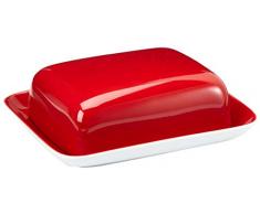 Kahla - Porcelaine pour les Sens 202602A60005B Pronto Colore Beurrier Anguleux Rouge 5 cm