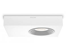 Philips Plafonnier LED Blanc Quine Luminaire dintÃ©rieur