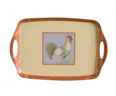 Premier Housewares 1207856 Coq Plateau de Service Mélamine Petit