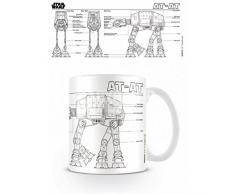 Star Wars MG23476 at Sketch Mug, CÃ©ramique, Multicolore, 11oz/315ml
