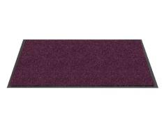 Tapis d?entrÃ©e TWISTER - Violet - 60x90 cm - Support vinyl antidÃ©rapant