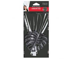 douceur dintérieur embrasse aimantee l 30x10x10cm metal patine palmera noir/argent