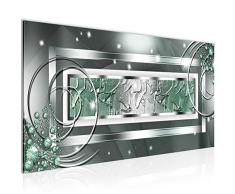 Tableau decoration murale Abstrait - XXL Impression sur Toile Salon Appartment 1 Parties - prÃªt Ã accrocher - 108012c