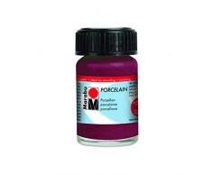 Marabu Pot 15 ML, Porcelaine, Peinture, mûre, 2.8 x 2.8 x 4.2 cm