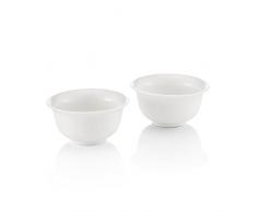 Tea Soul B6021487 Tasse en Forme V Porcelaine Blanc