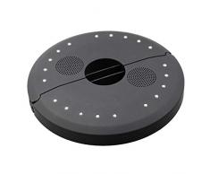 Lampe parasol sans fil avec haut-parleur bluetooth LED multicolore dimmable SOLY PLAY Ã20cm avec télécommande