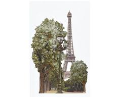 Paper House Productions Sticker 3D Motif Feuille Paris 11,4 x 17,8 cm