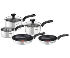 Tefal Confort Maximum 5 pièces Casseroles en INOX
