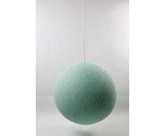 Cotton Ball Lights Lampe suspension 41Â cm, coton, menthe