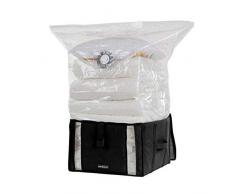 COMPACTOR Housse de Rangement Sous Vide, RAN8945, NOIR, 125L, 42x40xH.25