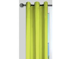 Lovely Casa R64689009 Nelson Rideau Åillets Polyester Anis 240 x 135 cm
