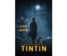 Empire Poster de Film Tintin et Milou et Accessoire