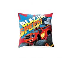 KIDS EUROSWAN Coussin de 40 cm, imprimé Blaze, Coton, Multicolore, 25 x 20 x 7 cm