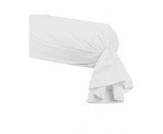 Sensei La Maison du Coton Taie de Traversin Percale Unie Easy Care 80 Fils/cmÂ² Sensei Soft