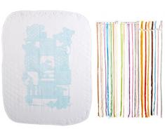 Dimensions Kit Point De Croix ImprimÃ©, Couverture Tiroirs de BÃ©bÃ©