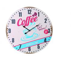 Out of the blue 79/3226 Horloge Murale, colorÃ©