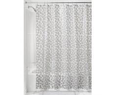 InterDesign 32880EU Laci Rideau de Douche Peva Gris 183 x 183 cm