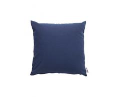 Tom Tailor 580734 Housse de coussin T-Dove Bleu foncé 50 x 50 cm