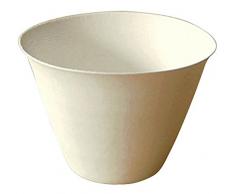 Garcia de pou Gobelets Choko Bionic 175 Ml 8,3X6,1 Cm Blanc Cellulose - 50 unités