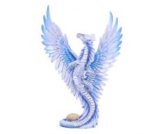 Nemesis Now Anne Stokes Figurine de Dragon argentÃ© pour Adulte Blanc Taille Unique