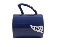 Gift Republic RÃ©publique Cadeau Animaux Requin Tasse, CÃ©ramique, Multicolore