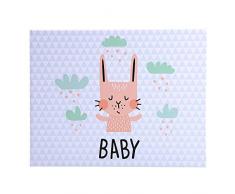 Album photos livre 30 pages blanches - Format 28,5x22cm - BABY Gris