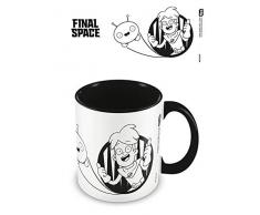 Final Space MGC25558 Mug en cÃ©ramique 11oz / 315ml-Final Space (Buddies) Noir