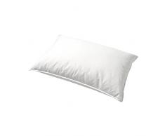 Manteuffel Coussin de Plumes Bleu, Blanc, 50 x 70 cm