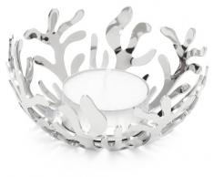 Alessi Esi21 Mediterraneo Photophore en Acier Inoxydable 18/10 Brillant