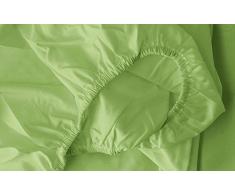Gabel de Plus Couleur et Bien-Ãªtre sottolenzuolo, Percale, Baja, lit King Size, 210Â x 180Â x 0.3Â cm