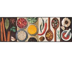 Wash+Dry Hot Spices Tapis, Surface en Polyamide, ColorÃ©, 75/120