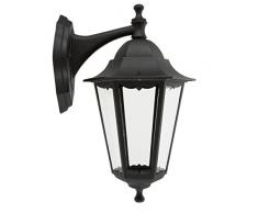 Applique murale Smartwares 5000.029 Classico â Aluminium/verre â Lanterne classique