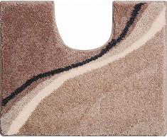 Grund LUCA Tapis de Bain, Polyacrylique Supersoft, Marron, 50x60 cm
