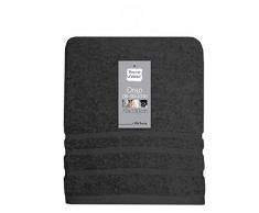 douceur dintérieur drap de douche 70x130 cm eponge vitamine noir