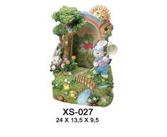 ROYMAR Fontaine Lumineuse avec LumiÃ¨re et Musique Lapins DÃ©corations Meubles Stickers DÃ©coration de Maison Unisexe Adulte, Multicolore (Multicolore), Unique