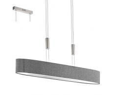 Eglo Romeo Suspension Acier Chromé 24 W Nickel Mat