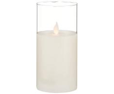 Best Season M-Twinkle Photophore Ã LED en verre Blanc