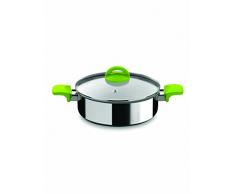 Mepra 30133124Q7 Eco-Cer Sauteuse cm 24 Olive