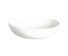 ASA 1919013 Ã Table Bol Porcelaine Blanc Brillant 30 x 30 x 8 cm