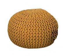 TODAY 232982 Pouf, Jaune, 45x30