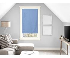 Soleil dOcre Brise bise, Coton, Bleu, 120x60 cm