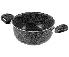 Home Stone Faitout, Pierre/Plastique, Anthracite, 20 cm