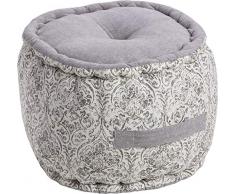 Deco&Co Décoration intérieure naturelle - DD03647 Pouf, Taille Unique