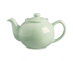 Price & Kensington, Théière en grès, EN CÃRAMIQUE, Capacité de 2 tasses (450 ml), Vert (menthe)