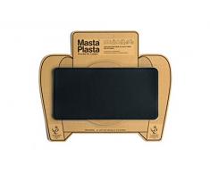 MastaPlasta Patch Noir Autocollant pour la Réparation des Cuirs. Choisissez la Taille. Premiers Secours pour canapés, sièges de Voiture, Sacs à Main, Vestes, etc.