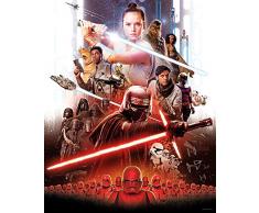Komar WB175-40x50 Tableau Mural, Star Wars Affiche du Film Rey, 40cm x 50cm